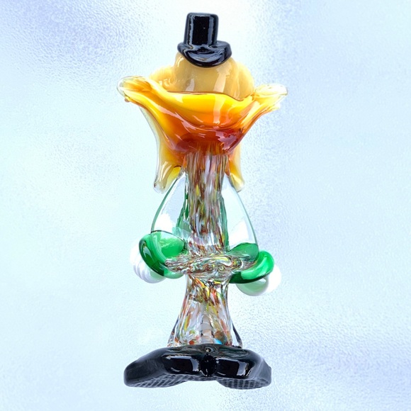 Venetian Murano Glass Clown - Picture 5 of 9